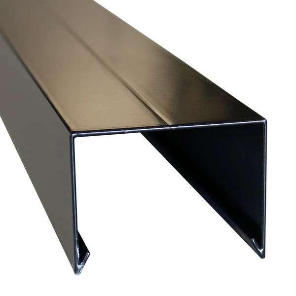 Afdeklat Aluminium met Sponning 5.1 cm - Lengte 179.5 cm - Afbeelding 3